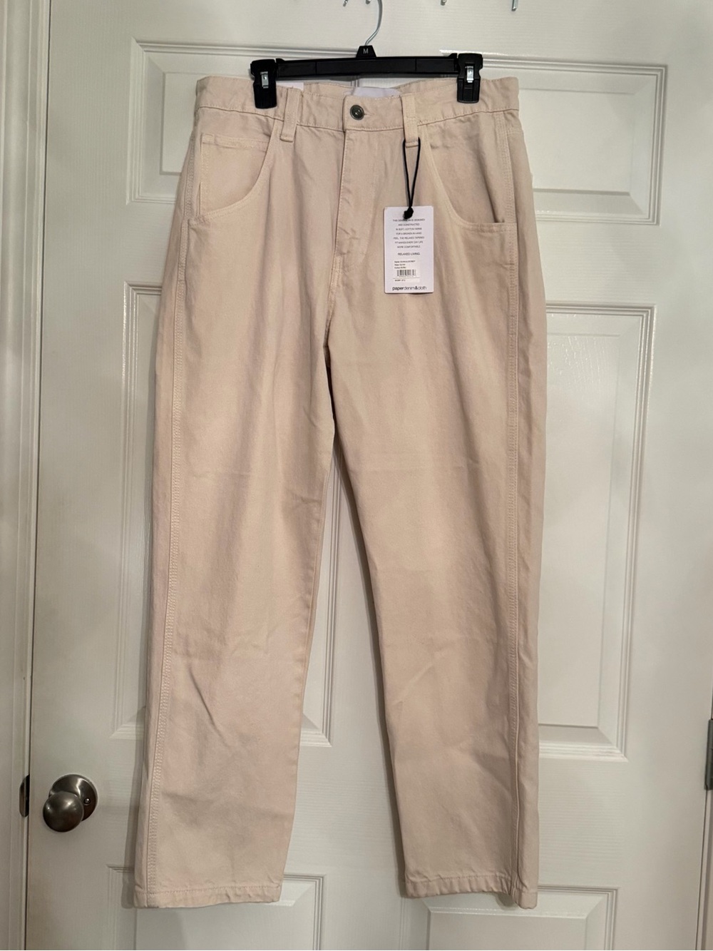 Paper Denim & Cloth Light Beige Chinos